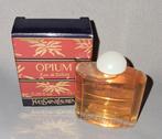 Luxe parfum mini YSL Opium + doosje, Ophalen of Verzenden, Zo goed als nieuw, Miniatuur, Gevuld