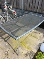 Tuintafel 150x90, Tuin en Terras, 6 zitplaatsen, Gebruikt, Ophalen, Aluminium