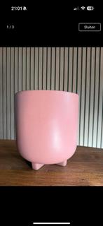 Grote roze bloempot, Tuin en Terras, Bloempotten, Ophalen