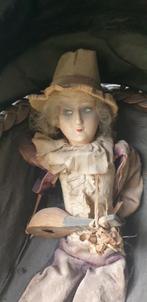 Vintage poppenwagen en pop, Antiek en Kunst, Ophalen