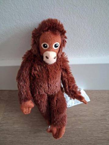 Nieuw! Knuffel aap aapje Ikea Djungelskog mini K10000 beschikbaar voor biedingen