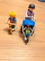 Playmobil mama met kinderwagen, baby en loopfiets kleuter, Kinderen en Baby's, Speelgoed | Playmobil, Ophalen