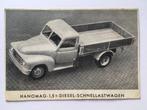 reklamekaart hanomag, Verzenden, Zo goed als nieuw, 1940 tot 1960, Prent