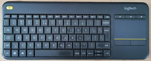 Logitech K400+ toetsenbord met unifying nano ontvanger, Computers en Software, Toetsenborden, Gebruikt, Qwerty, Draadloos, Ophalen