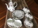 Royal Albert SWEET VIOLETS ONTBIJTSET, Ophalen of Verzenden, Zo goed als nieuw, Porselein, Kop en/of schotel