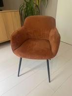 Eetkamerstoel roestbruin, Huis en Inrichting, Stoelen, Ophalen, Overige kleuren, Zo goed als nieuw, Eén