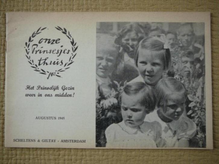 Boekje onze prinsesjes thuis, Verzamelen, Koninklijk Huis en Royalty, Zo goed als nieuw, Tijdschrift of Boek, Nederland, Ophalen of Verzenden
