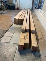 Vuren houten balken 170 x 70, Tuin en Terras, Palen, Balken en Planken, Ophalen, Zo goed als nieuw, 250 cm of meer, Balken