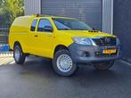 Toyota HiLux 2.5 D-4D LX DC Airco|Nap, Auto's, Toyota, Stof, Gebruikt, Bedrijf, 2 stoelen
