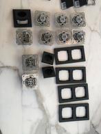 Gira Inbouw Elektra - Schakelaars, Stekkers, Afdekramen, Ophalen, Gebruikt, Schakelaar