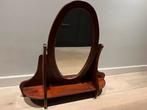 Kersenhouten kapspiegel van Morres Meubels, Ophalen, Ovaal, Minder dan 100 cm