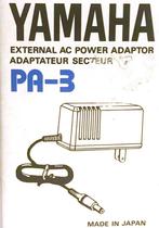 Yamaha PA-3 PA-3B PA-3C 10V 0.7A ~ 12V 9V 7W AC DC Adapter, Muziek en Instrumenten, Ophalen of Verzenden, Gebruikt, Apparatuur
