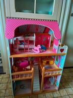 Te koop poppenhuis, Ophalen, Zo goed als nieuw, Poppenhuis