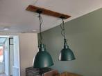 Hanglampen petrol, Huis en Inrichting, Lampen | Hanglampen, Gebruikt, Metaal, 50 tot 75 cm, Ophalen