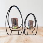 Nieuw! Colmore windlicht groot, Huis en Inrichting, Woonaccessoires | Kandelaars en Kaarsen, Ophalen, Zo goed als nieuw, Overige materialen