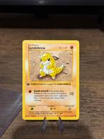 Pokemon sandshrew – 62/102 – Base Set 1st Edition shadowless, Hobby en Vrije tijd, Verzamelkaartspellen | Pokémon, Ophalen of Verzenden