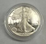 1oz 1988 PROOF American Silver Eagle .999 zilver, Ophalen of Verzenden, Noord-Amerika, Zilver
