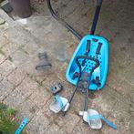 Yepp fietsstoeltje voor blauw incl adapter en windscherm, Ophalen, Gebruikt