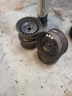 Set 15" verbreed staal, 15 inch, Velg(en), Gebruikt, Personenwagen