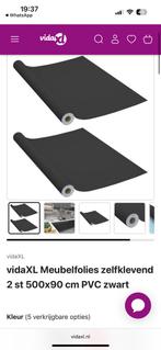 2 rollen zwarte wrap, Ophalen, Nieuw, Glasplaat