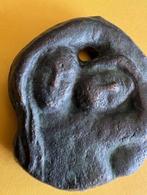 Bronze amulet 'Man en vrouw', Antiek en Kunst, Ophalen of Verzenden