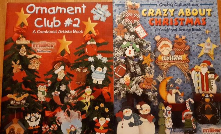 Twee schilderboeken, figuurtjes kerst en winter, nieuw, Boeken, Hobby en Vrije tijd, Nieuw, Tekenen en Schilderen, Ophalen of Verzenden