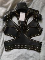 Alexander McQueen harnas top, Verzenden, Zwart, Nieuw, Alexander McQueen