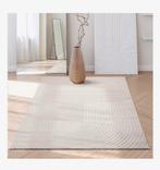 Creme Japandi vloerkleed 240 x 340, Huis en Inrichting, Stoffering | Tapijten en Kleden, Ophalen, Zo goed als nieuw, Rechthoekig