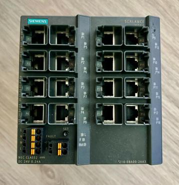 SIEMENS - Simatic NET - X216 - Industrial Ethernet Switch beschikbaar voor biedingen