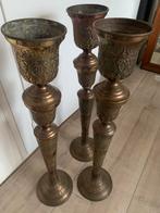 3 mooie grote kandelaars., Huis en Inrichting, Ophalen of Verzenden, Zo goed als nieuw, 75 cm of meer