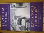 Eliyahu M. Goldratt - Dat is toch duidelijk?, Sociale wetenschap, Ophalen of Verzenden, Zo goed als nieuw, Eliyahu M. Goldratt; Ilan Eshkoli; Joe BrownLeer