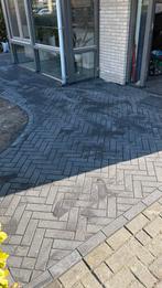 5 M2: Betonklinker excellent +natuursteen - Zwart 24x8x8 cm, Tuin en Terras, Tegels en Klinkers, Ophalen, Klinkers, Nieuw, 5 tot 10 m²