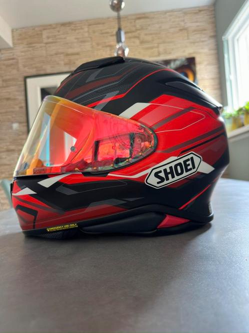 Shoei NXR2 Capriccio maat M, Motoren, Kleding | Motorhelmen, Systeemhelm, M, Shoei, Tweedehands, Ophalen of Verzenden