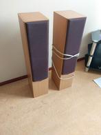 Tannoy mercury mx 3- M cherry boxen, Ophalen of Verzenden, Gebruikt, Front, Rear of Stereo speakers, Overige merken