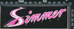 Sticker: Simmer Style, Verzenden, Zo goed als nieuw, Bedrijf of Vereniging