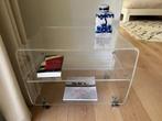 Plexiglas trolley / bijzettafel Roche Bobois, Huis en Inrichting, 55 tot 75 cm, Rechthoekig, Ophalen, 45 tot 60 cm