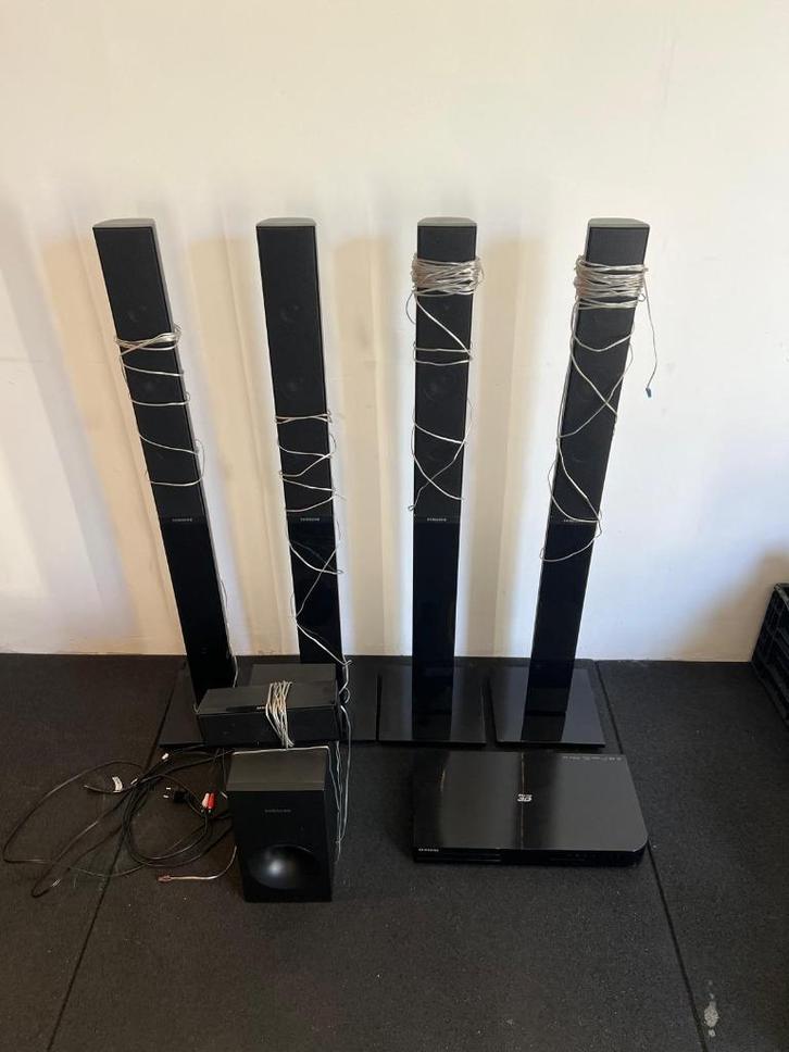 Samsung HT-J4550 Home Cinema Set met Blu-ray speler, Audio, Tv en Foto, Home Cinema-sets, Zo goed als nieuw, Blu-ray-speler, 5.1-systeem