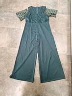elegante groene jumpsuit met cold shoulders, maat XL, Kleding | Dames, Jumpsuits, Ophalen of Verzenden, Zo goed als nieuw, Maat 46/48 (XL) of groter