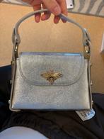 Zilveren Schoudertasje met Bij Detail, Ophalen of Verzenden, Zo goed als nieuw, Grijs, Schoudertasje