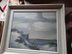 Olieschilderij Cornelissen zeegezicht decor, Antiek en Kunst, Kunst | Schilderijen | Klassiek, Ophalen