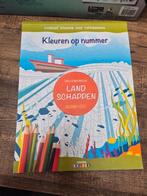 Kleuren voor volwassenen, kleuren op nummer landschappen, Hobby en Vrije tijd, Tekenen, Ophalen