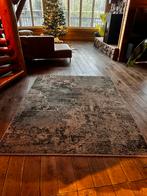 Vloerkleed karpet 2.4 x 1.95 grijs zwart gemêleerd, Ophalen, 200 cm of meer, Zo goed als nieuw, Grijs