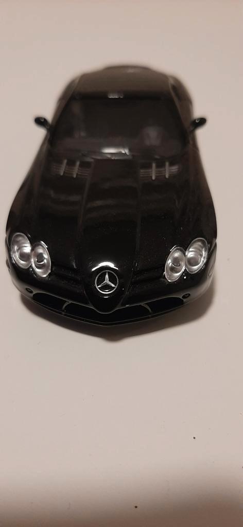 Mercedes-Benz SLR McLaren. Zwart, Hobby en Vrije tijd, Modelauto's | 1:43, Zo goed als nieuw, Auto, Overige merken, Ophalen of Verzenden