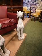 2 antieke Whippet honden € 650, Antiek en Kunst, Kunst | Beelden en Houtsnijwerken, Ophalen