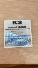 K3 strijklabel, Ophalen of Verzenden, Nieuw