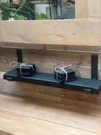 Zwarte eiken onderzetters - set van 4, Huis en Inrichting, Ophalen of Verzenden, Nieuw, Glas of Kopje