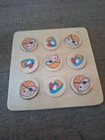 Mini boter kaas en eieren van hout - nieuw, Hobby en Vrije tijd, Gezelschapsspellen | Bordspellen, Een of twee spelers, Ophalen of Verzenden