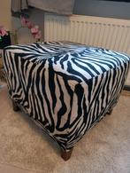 Zebra poefje, Ophalen, Vierkant, Minder dan 50 cm, Minder dan 50 cm