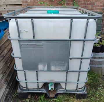 IBC tank , container, regenton 1000 L beschikbaar voor biedingen