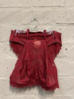 Hanro bralette 42/ 44 slip 38/ 40 NIEUW!! Set nu €25, Kleding | Dames, Ophalen of Verzenden, Rood, Setje